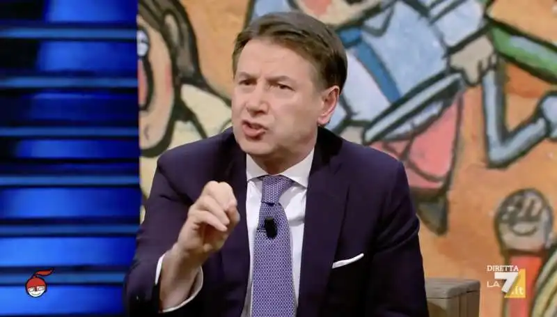 giuseppe conte ospite a dimartedi   4