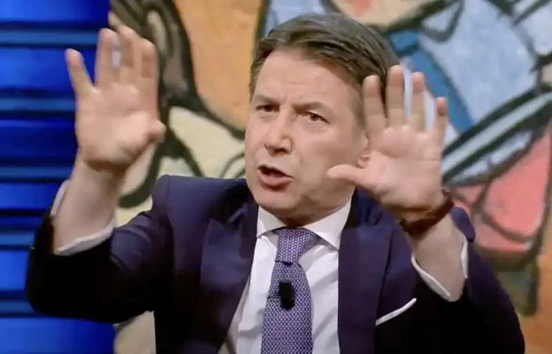 giuseppe conte ospite a dimartedi   7