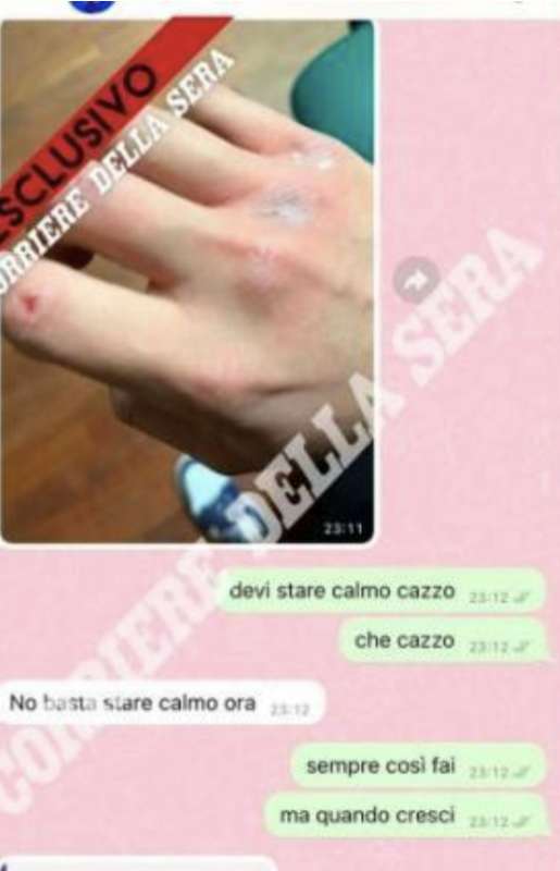 i messaggi inviati da christian sodano 3