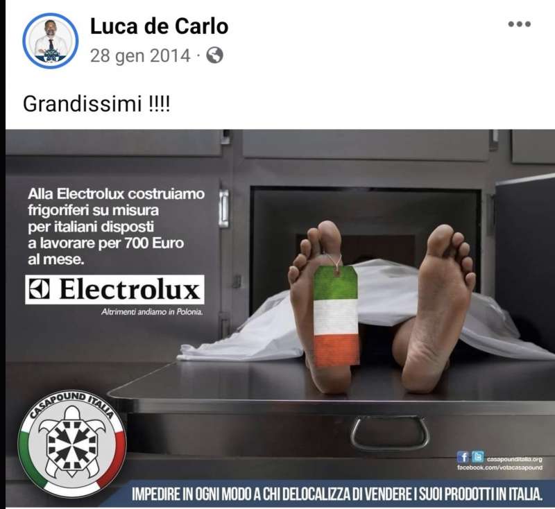 i vecchi post di luca de carlo su zio benny e casapound 3