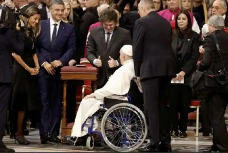 javier milei incontra papa francesco in vaticano 3