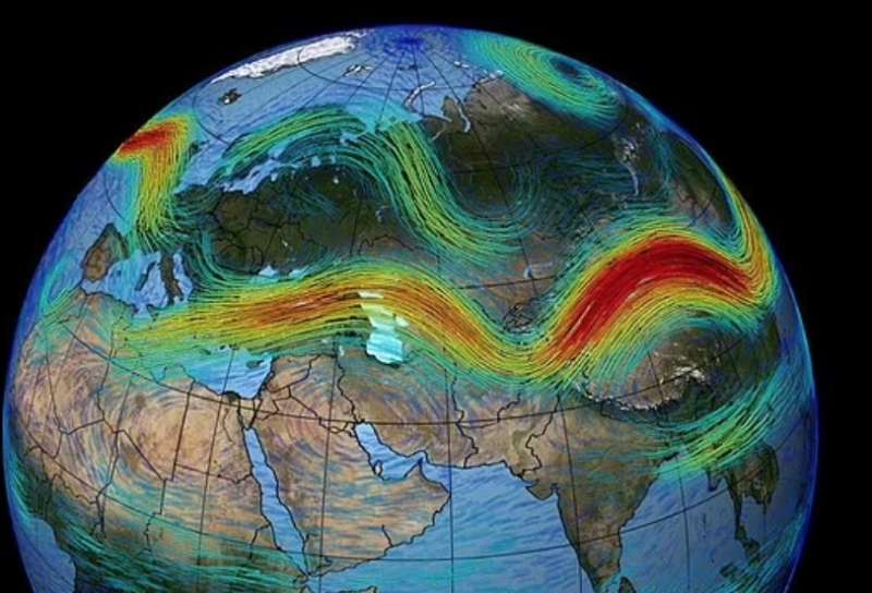 jet stream le correnti sull oceano atlantico