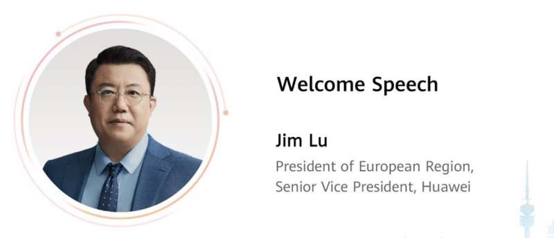 JIM LU - VICE PRESIDENTE SENIOR DI HUAWEI