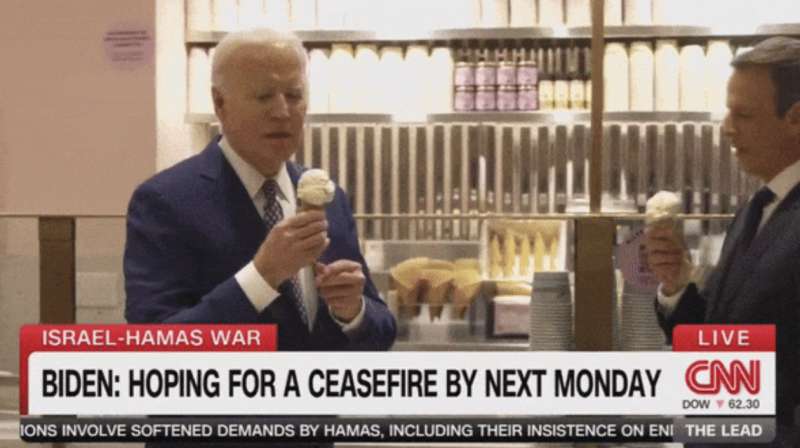 joe biden mangia il gelato 3