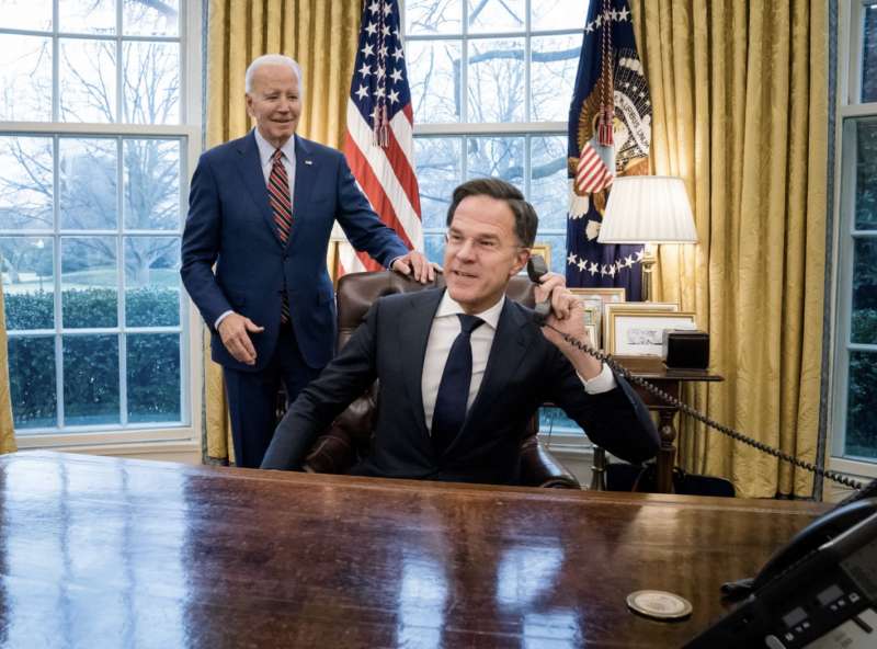 joe biden mark rutte