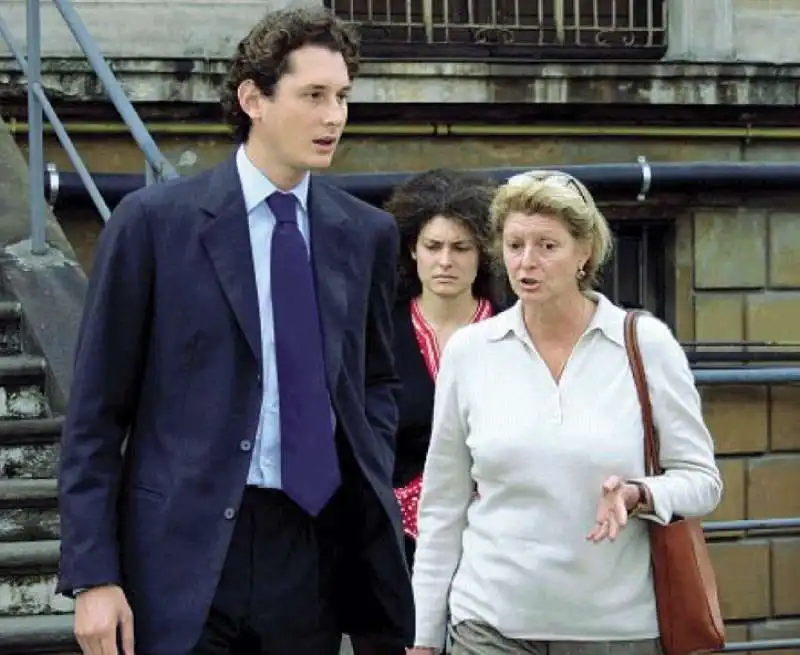 JOHN ELKANN E MARGHERITA AGNELLI 