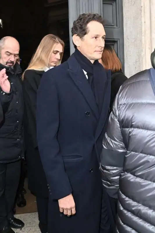 john elkann lavinia borromeo   funerale di ira von furstenberg (3)