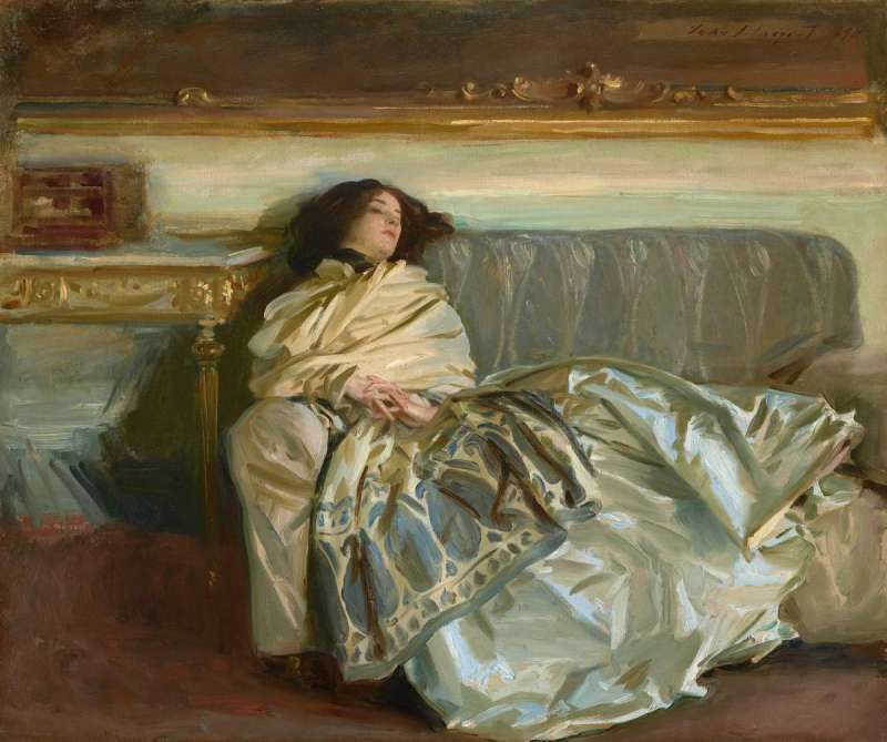 john singer sargent nonchaloir repose 1911