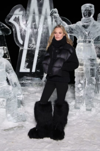 kate moss sfilata moncler grenoble st moritz