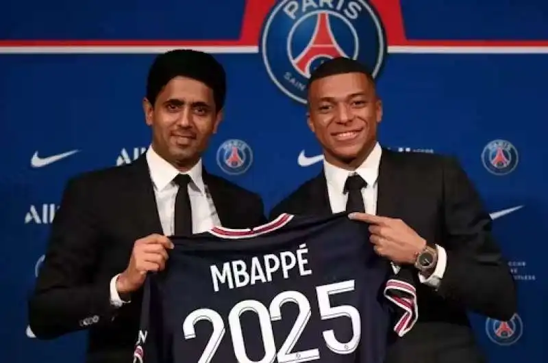 kylian mbappe NASSER AL KHELAIFI