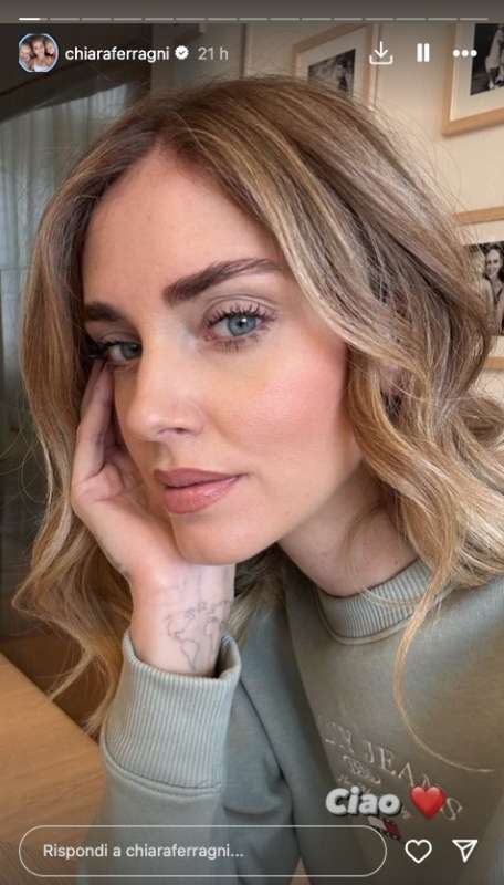 le storie instagram di chiara ferragni sull intervista al corriere della sera 6