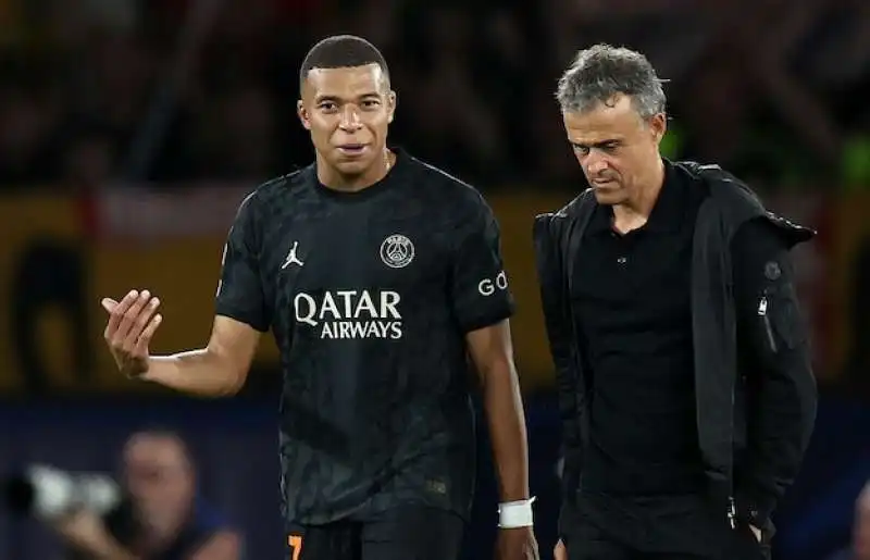 luis enrique kylian mbappe 