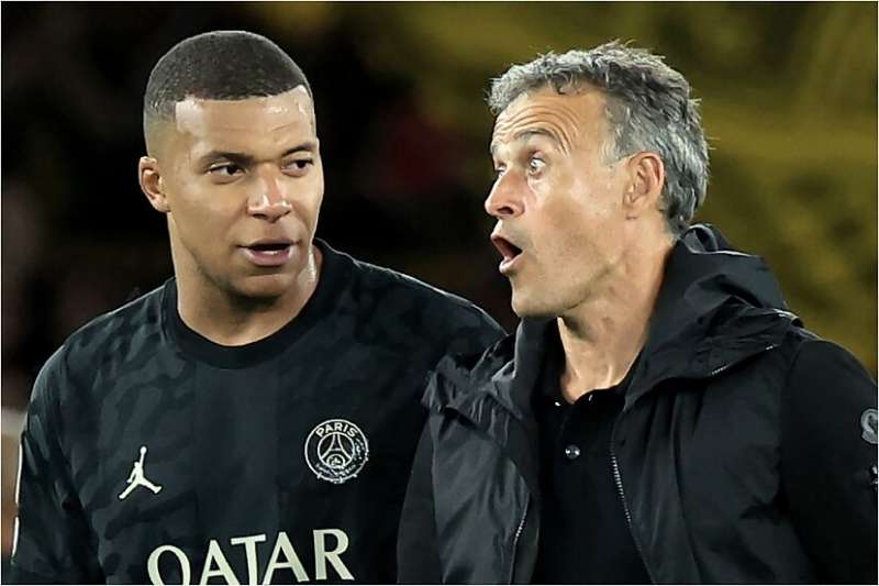 luis enrique kylian mbappe