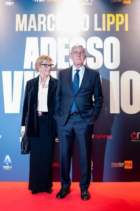 marcello lippi e la moglie simonetta