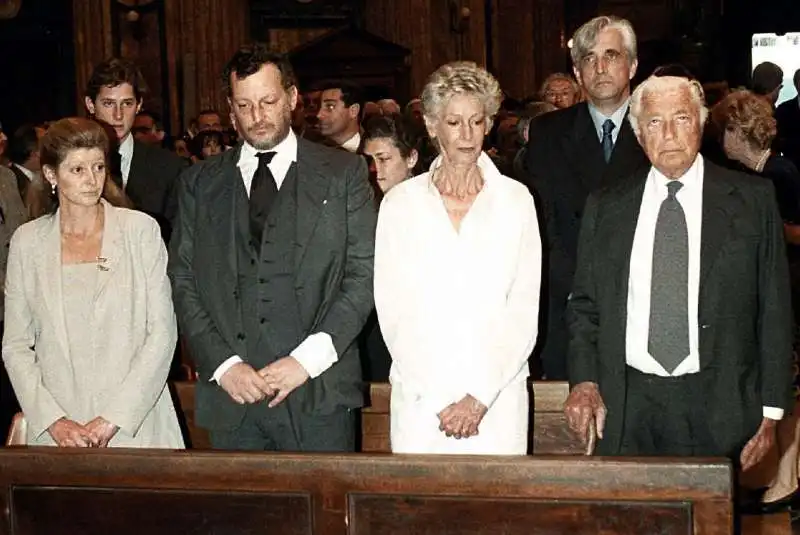 MARGHERITA AGNELLI - JOHN ELKANN - EDOARDO AGNELLI - MARELLA CARACCIOLO - GIANNI AGNELLI 