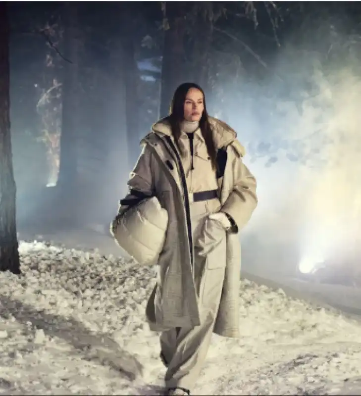 natasha poly sfilata moncler grenoble st moritz