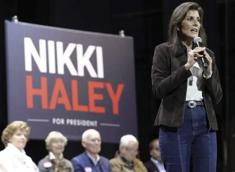 NIKKI HALEY - PRIMARIE REPUBBLICANE IN  NEVADA