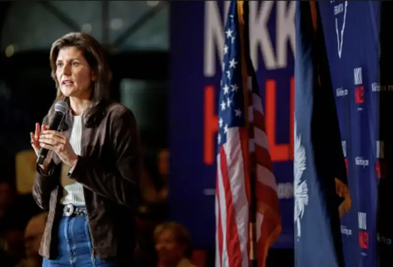 NIKKI HALEY - PRIMARIE REPUBBLICANE IN  NEVADA