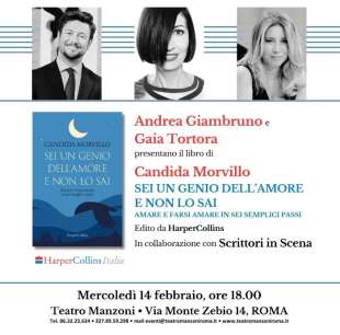 PRESENTAZIONE DEL LIBRO DI CANDIDA MORVILLO CON ANDREA GIAMBRUNO E GAIA TORTORA