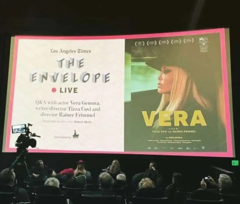 proiezione di vera a los angeles - vera gemma