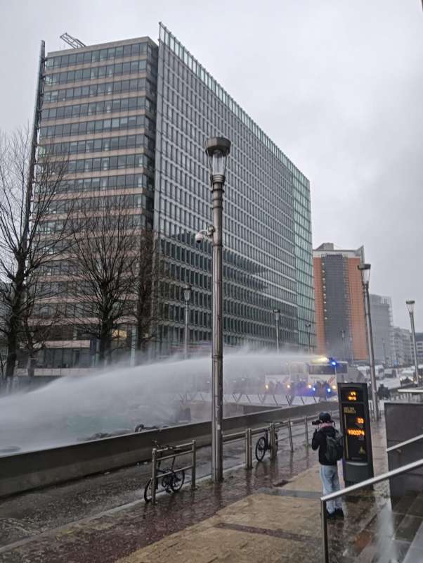 protesta degli agricoltori a bruxelles 19