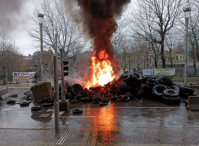 protesta degli agricoltori a bruxelles 20