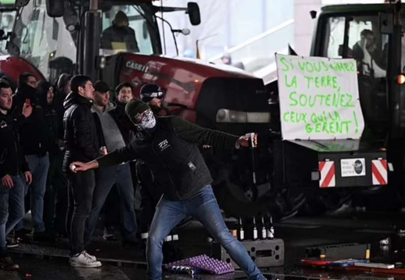 protesta degli agricoltori a bruxelles 3