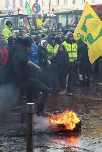 proteste degli agricoltori a bruxelles 11