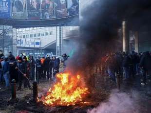 proteste degli agricoltori a bruxelles 9