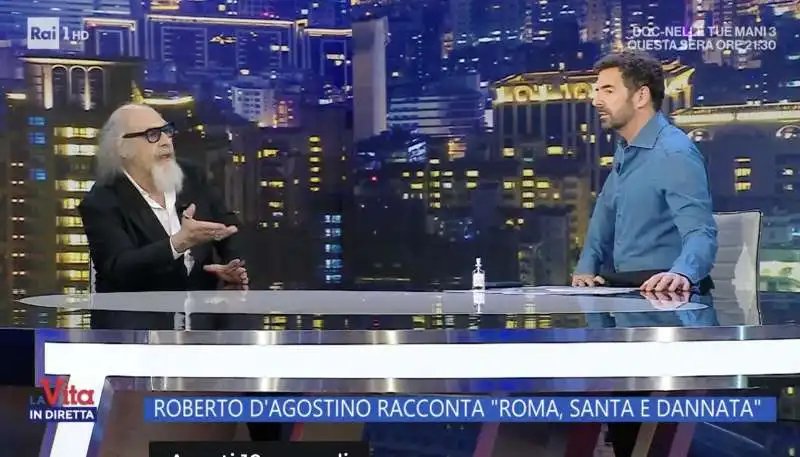 roberto dagostino   alberto matano   la vita in diretta 1