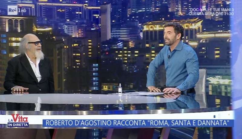 roberto dagostino alberto matano la vita in diretta 3