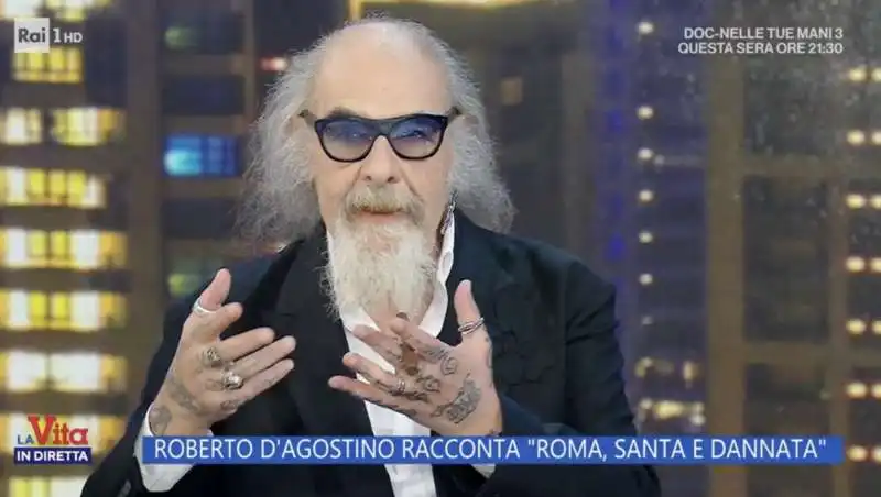 roberto dagostino   la vita in diretta   2 