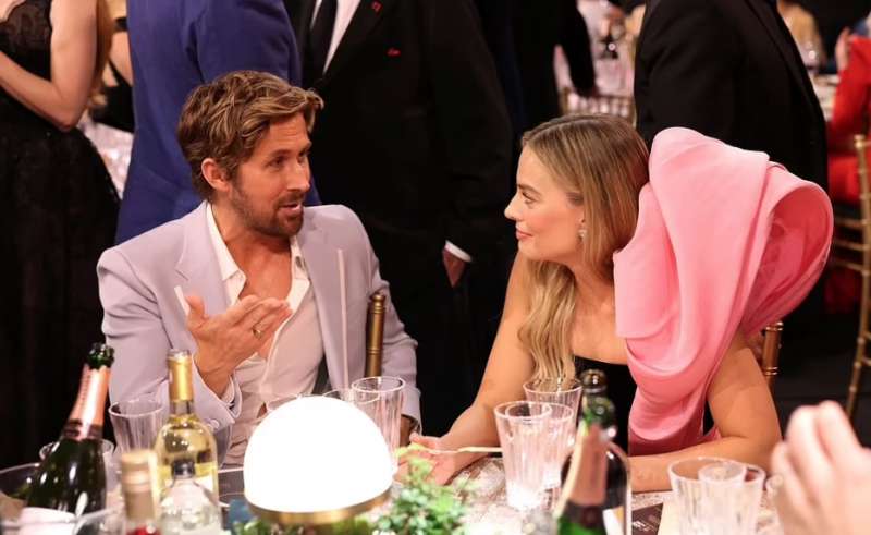 ryan gosling margot robbie sag awards 2024