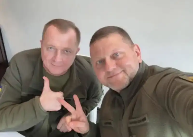 Sergei Shaptala e Valery Zaluzhny