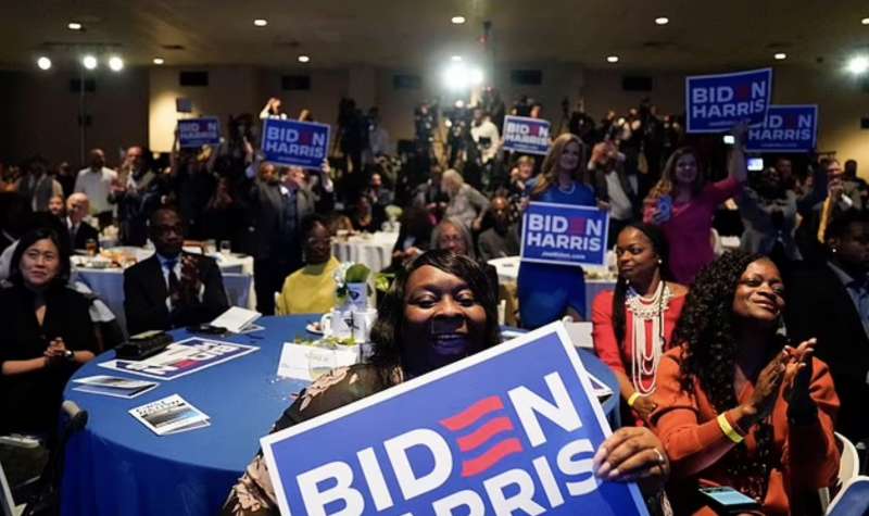 sostenitori di biden in south carolina