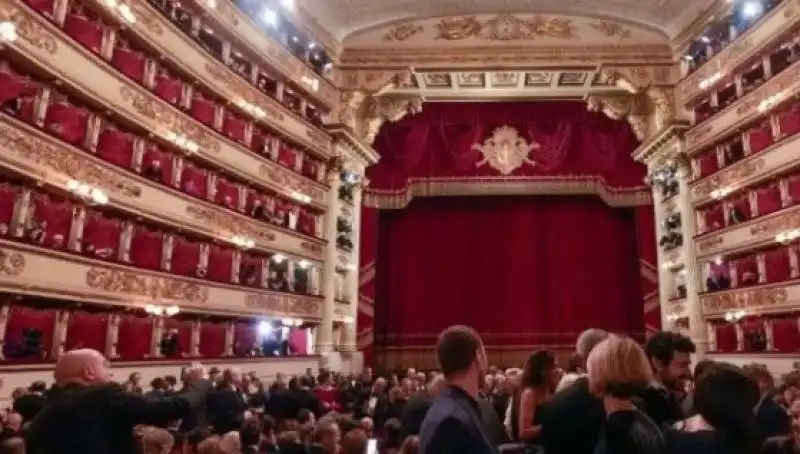 teatro alla scala - spettatori