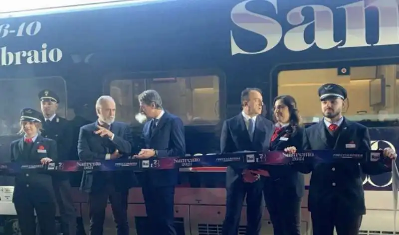 treno frecciarossa speciale per  sanremo  1