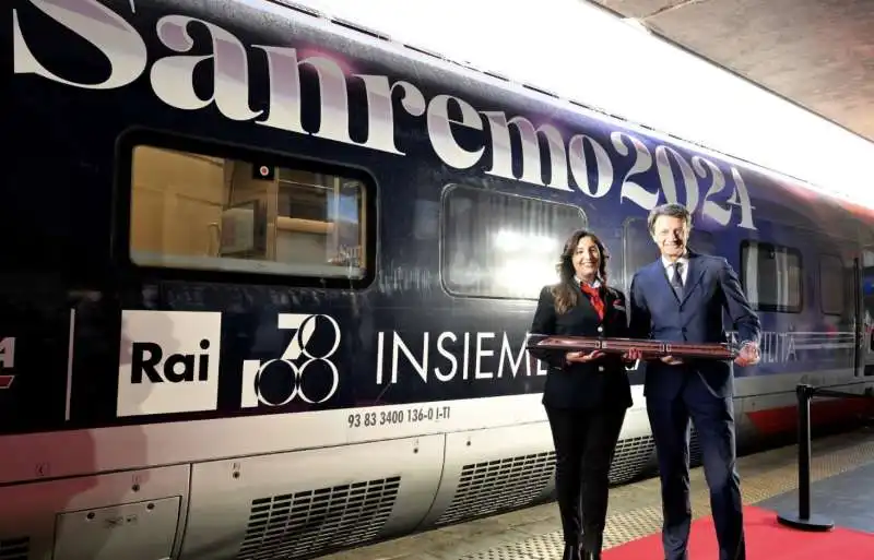 treno frecciarossa speciale per  sanremo 