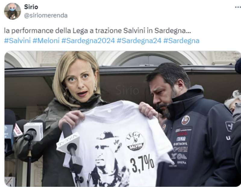 tweet sulle elezioni in sardegna 11