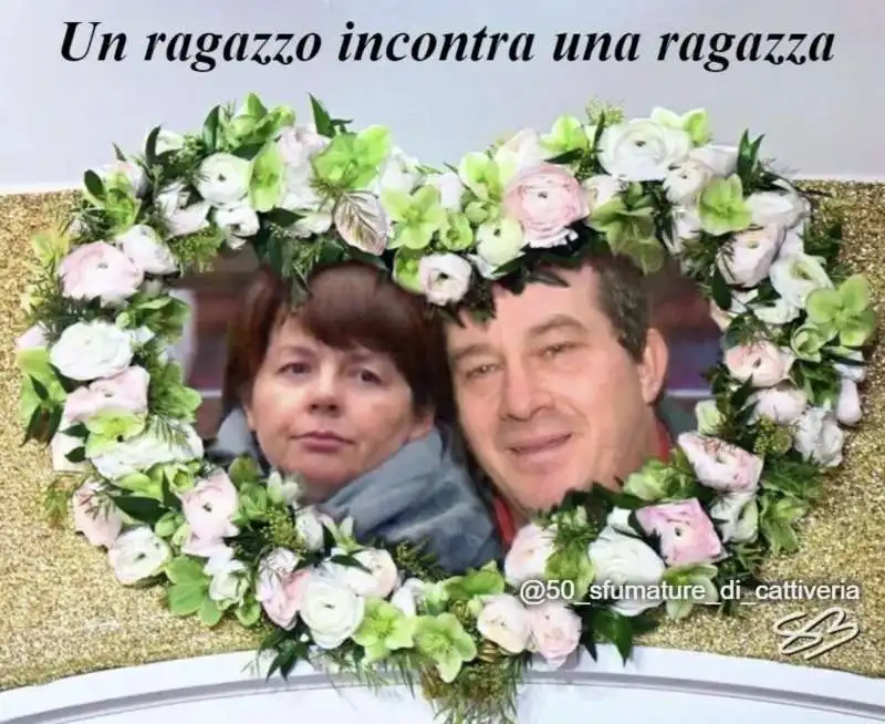 UN RAGAZZO INCONTRA UNA RAGAZZA - MEME BY 50 SFUMATURE DI CATTIVERIA 