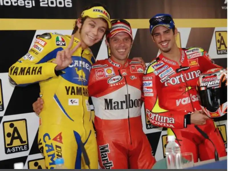 VALENTINO ROSSI LORIS CAPIROSSI