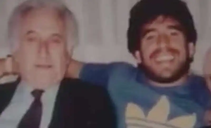 VINCENZO MARIA SINISCALCHI E DIEGO ARMANDO MARADONA