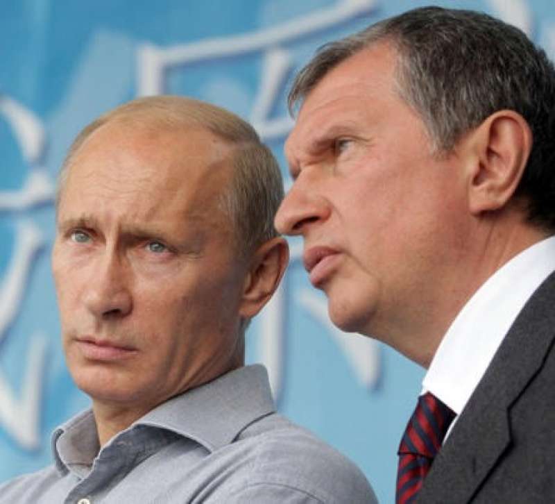 vladimir putin Igor Sechin