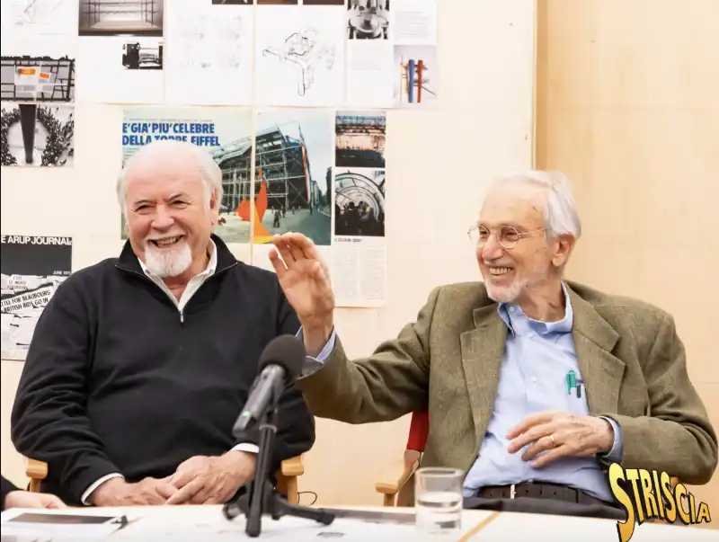 antonio ricci e renzo piano al politecnico di milano