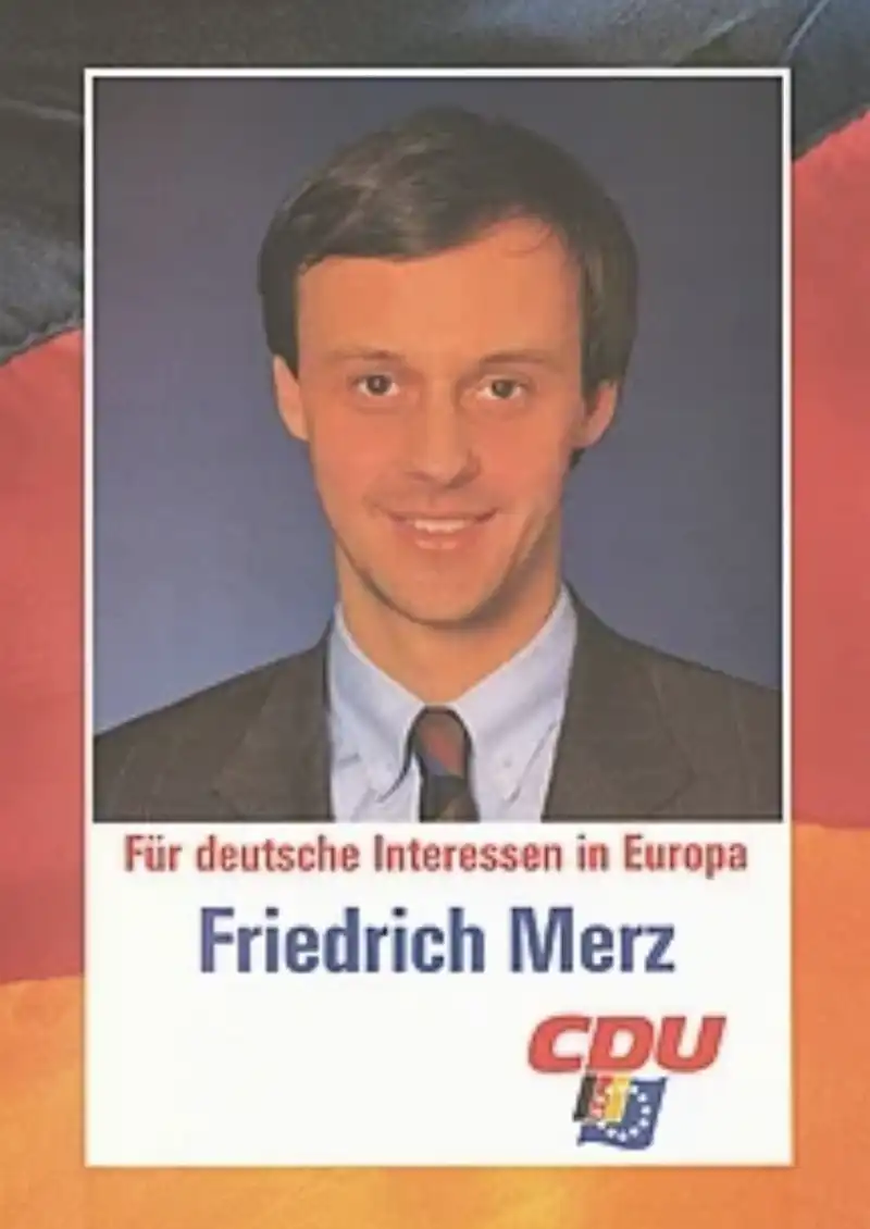 FRIEDRICH MERZ GIOVANE CANDIDATO IN EUROPA