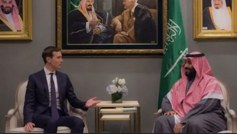 jared kushner   mohammed bin salman   