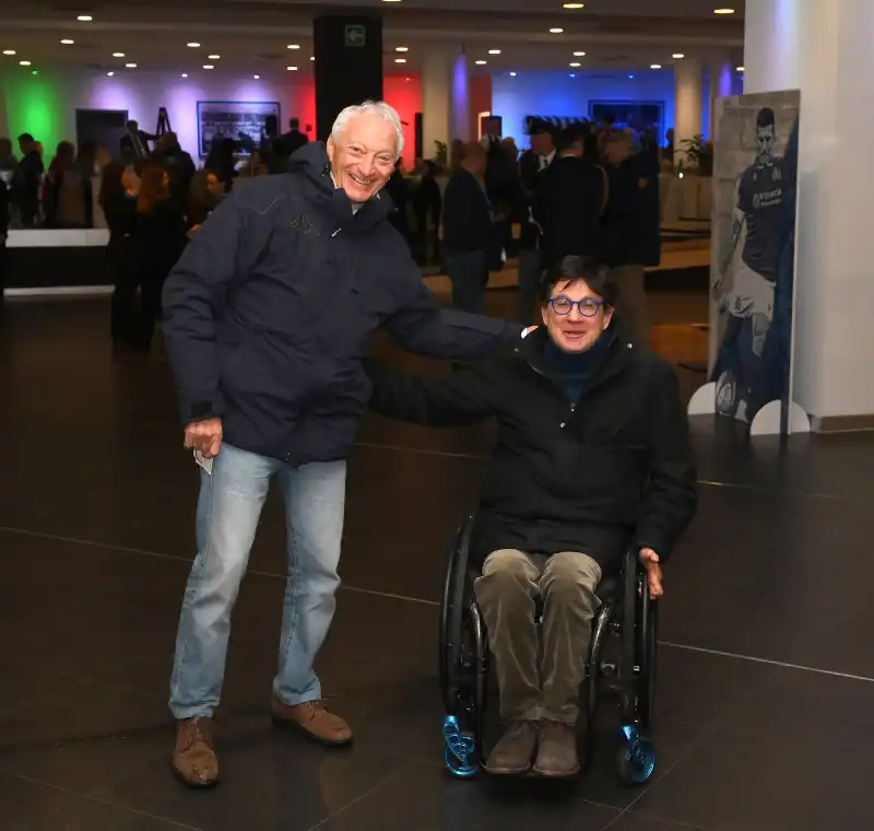 luciano buonfiglio  e luca pancalli foto  mezzelani gmt 033