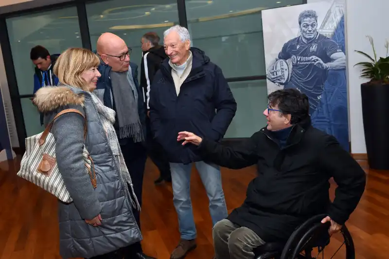 luciano buonfiglio e luca pancalli foto  mezzelani gmt 051