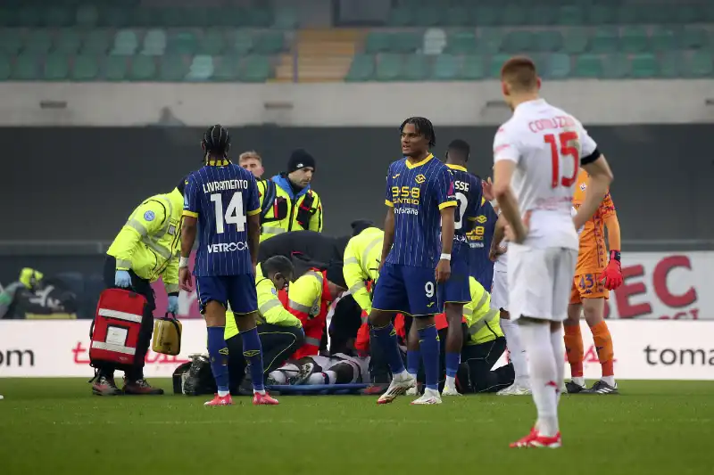 malore per moise kean durante verona fiorentina   3