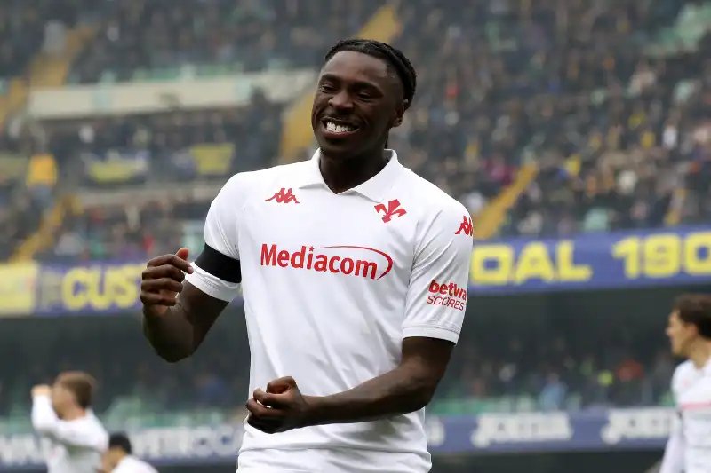 moise kean   verona fiorentina